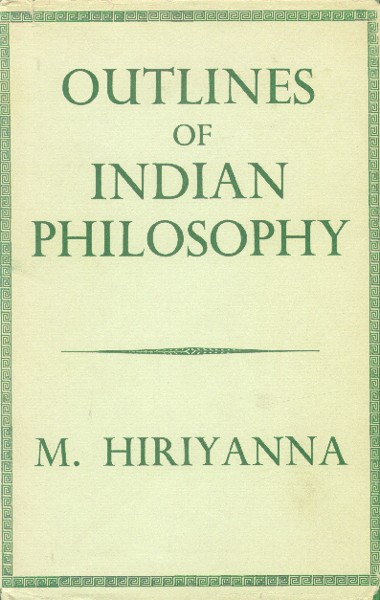 book over - outlines of Indian philosophy