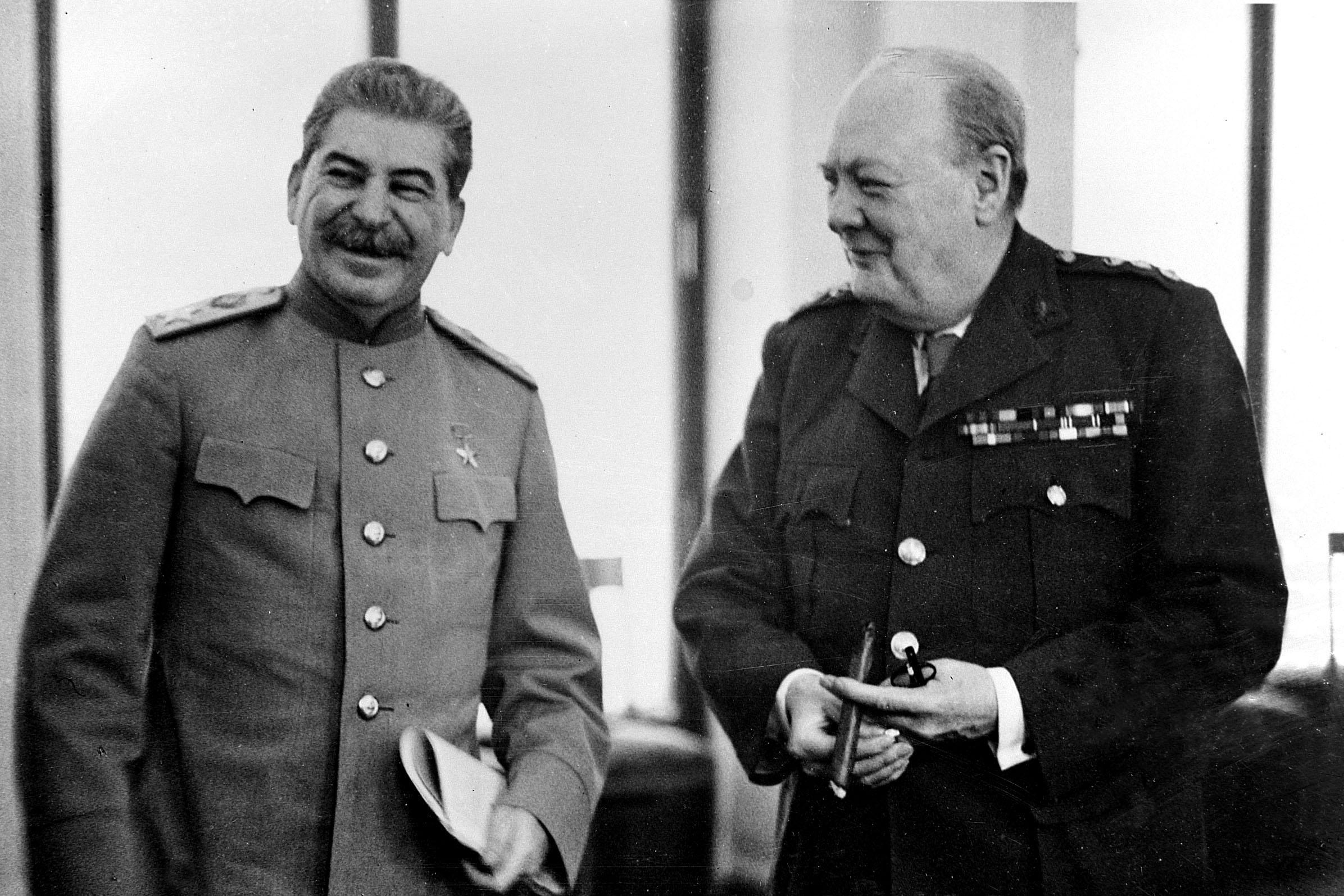 Churchill and Stalin