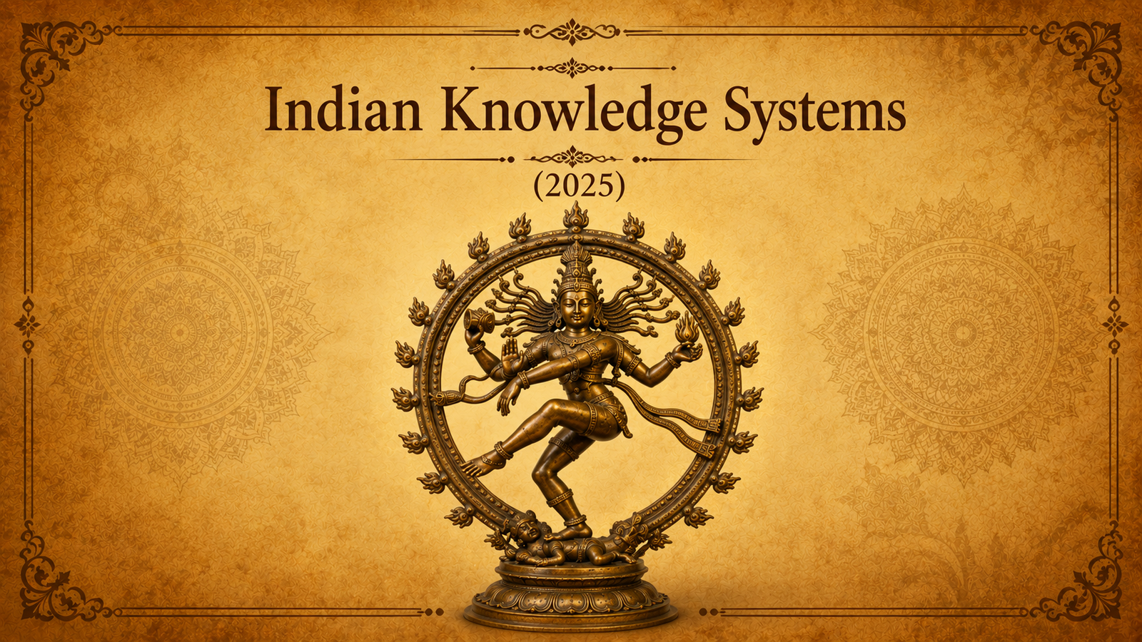 Indian Knowledge Systems 2024- A Collaboration between RKM and CIS (only for enrolled students)