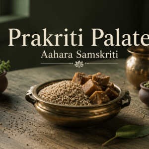 Prakriti Palate Aahara Samskriti Course